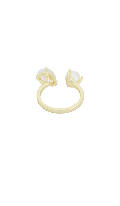  Shashi Ring In Metallic Gold. Größe 5. Also In 6, 7, 8. 