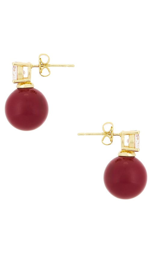 Lacquer Le Rouge Earring