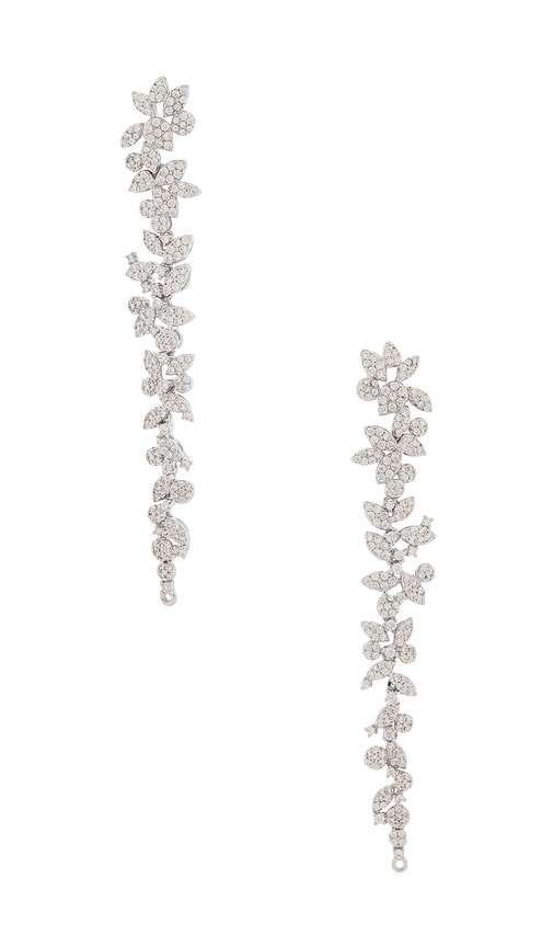  Shashi Ohrring In Metallic Silver. 