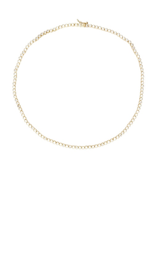 Bezel Tennis Necklace