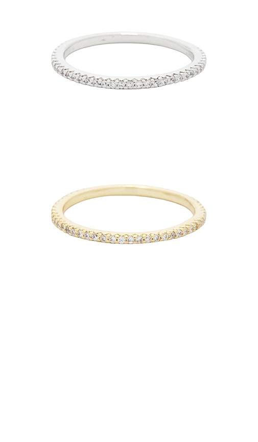 SHASHI Micro Teeny Tiny Tennis Ring | Thumbnail 2 SHASHI Micro Teeny Tiny Tennis Ring | Thumbnail 2
