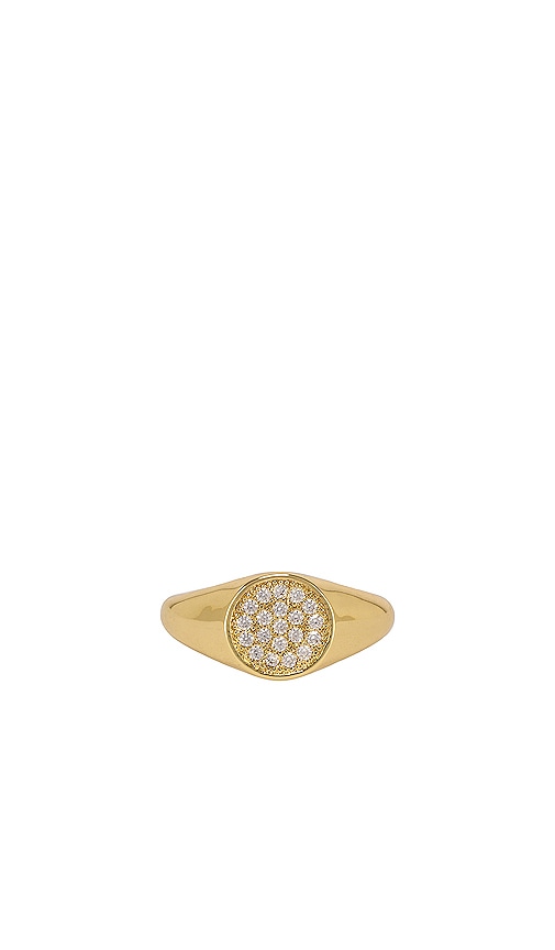 Pave Signet Ring