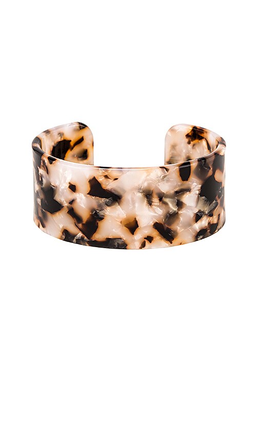 Emma Large Lucite Cuff Bracelet