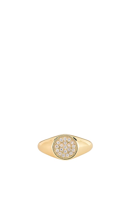Pave Signet Ring