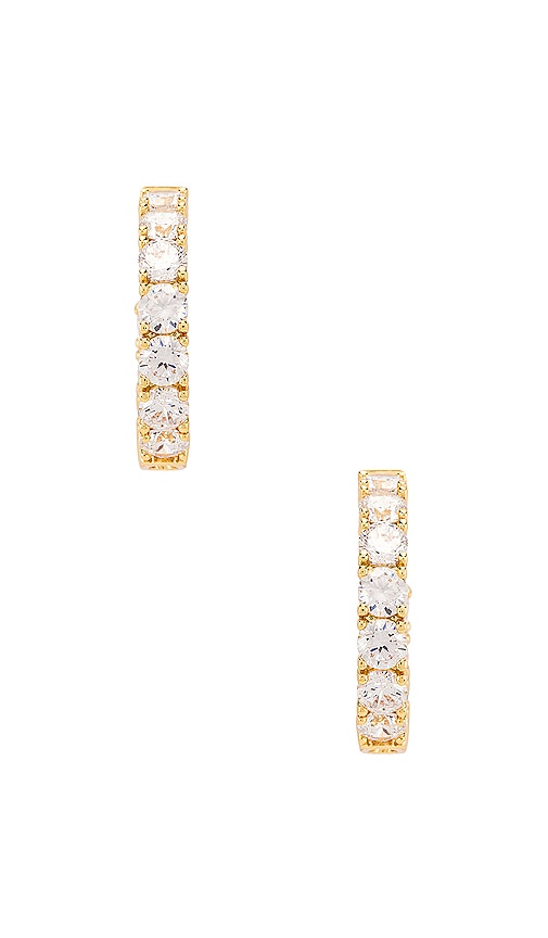 Stella Diamond Hoop Earring