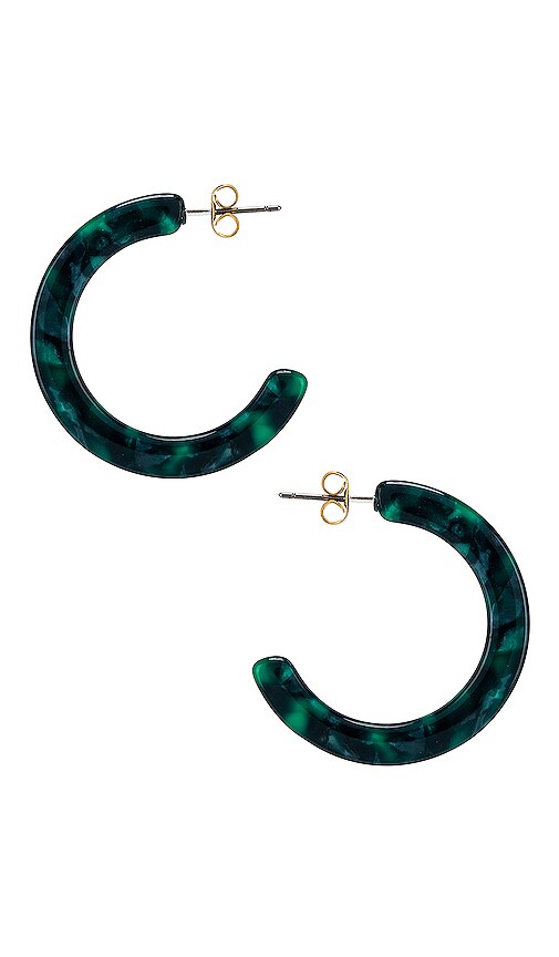 Verde Hoop Earrings