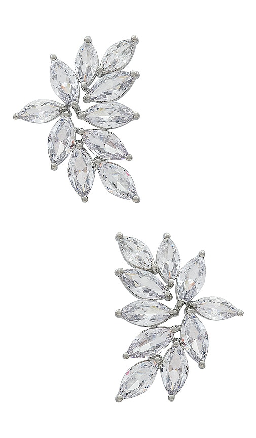 SHASHI Amina Earrings in Silver | REVOLVE