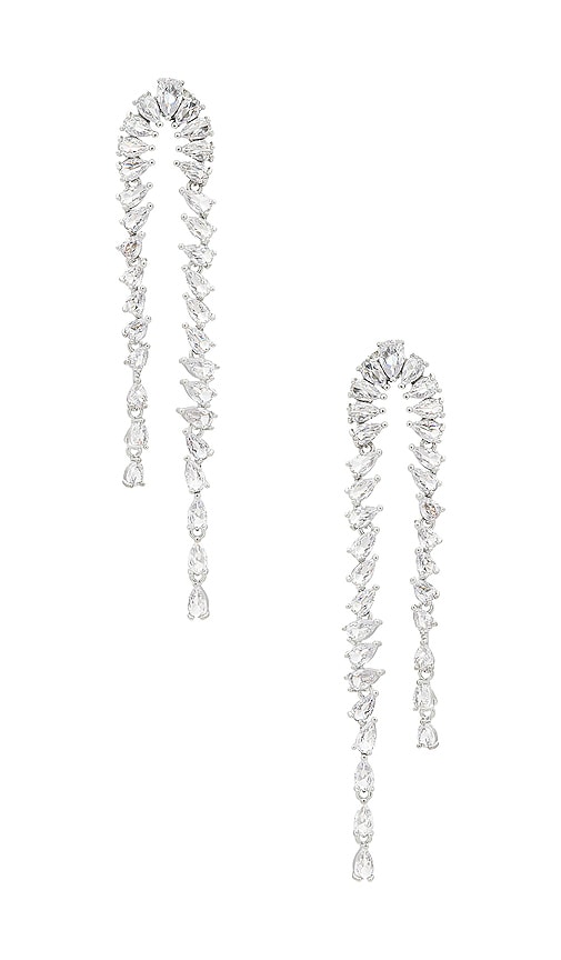 Pear Diamond Drop Earring