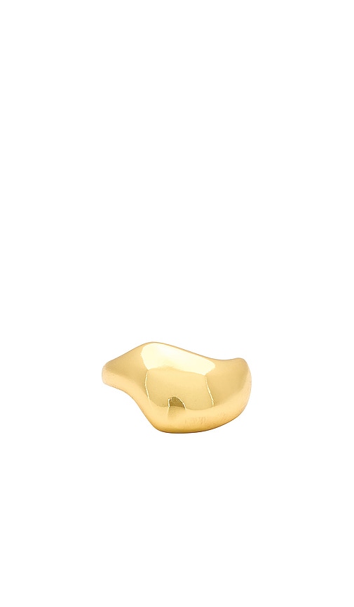 Shashi Odyssey Ring In Metallic Gold
