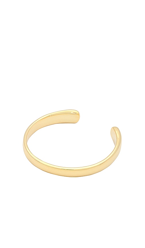 Shashi Gina Cuff Bracelet In Metallic Gold