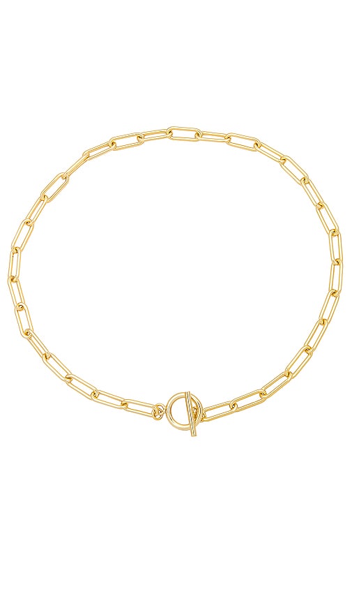SHASHI Chain Necklace in Gold
