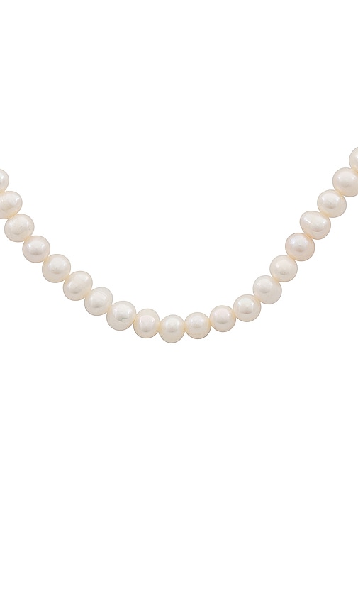Shop Shashi Classique Pearl Necklace In 珍珠