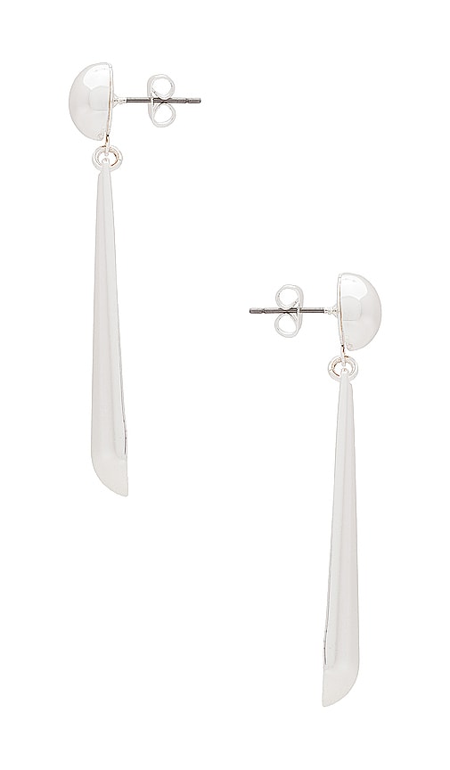 Shop Shashi Linnea Earring In 银色