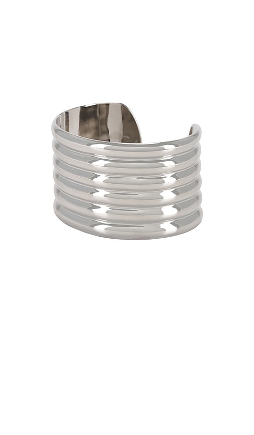 Shop Shashi Domino Cuff Bracelet In 실버