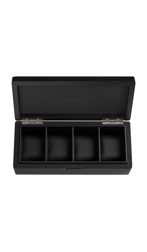 Shinola Watch Collector's Box In Black