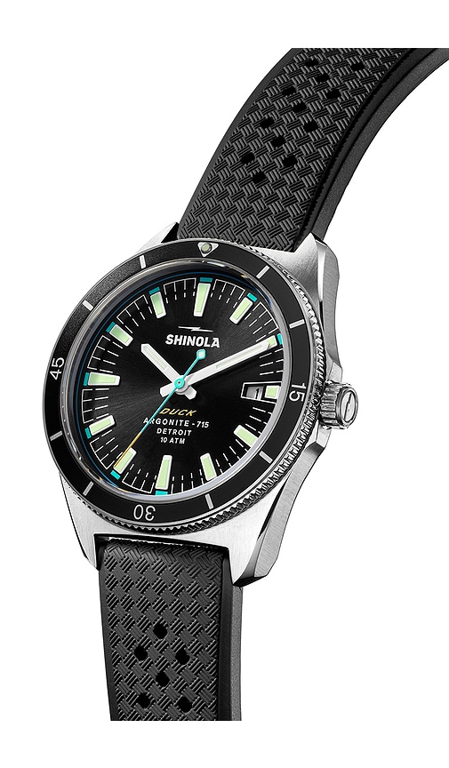  Shinola Uhr Duck In Black. 