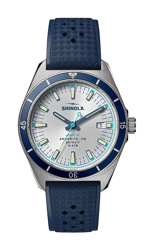 Shinola Duck 40mm Watch en Blue 650$