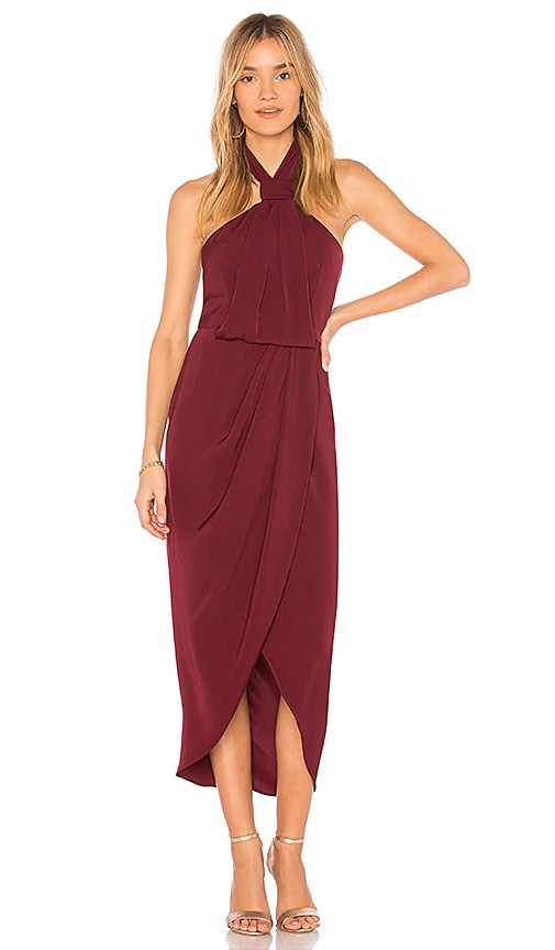 Core knot draped dress hotsell