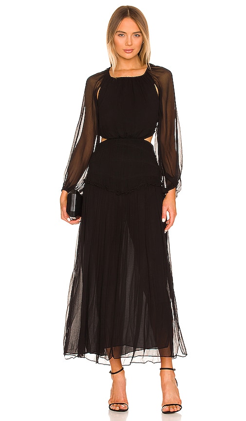 long sleeve midi casual dresses PETER COHEN: Long Sleeve Midi Dress