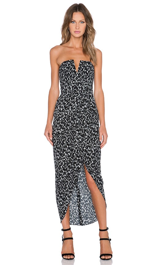 shona joy strapless dress
