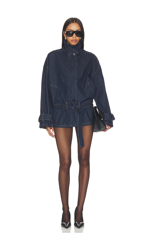 Rita Oversized Funnel Neck Jacket