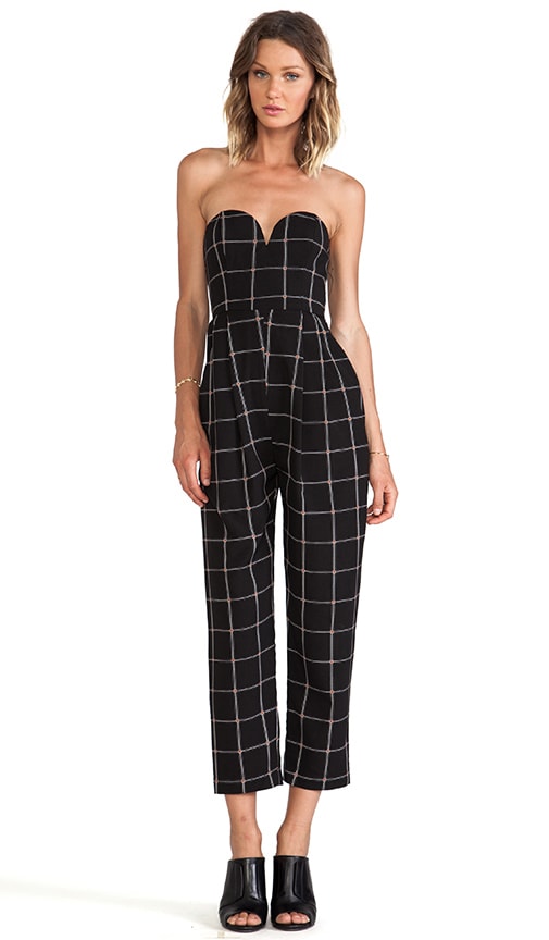 The Paralleled Bustier Jumpsuit