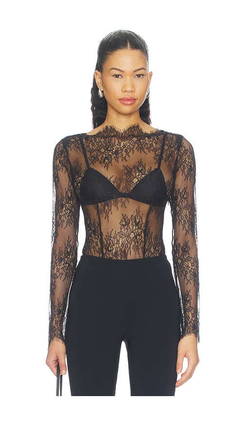 Lambent Lace Long Sleeve Bodysuit