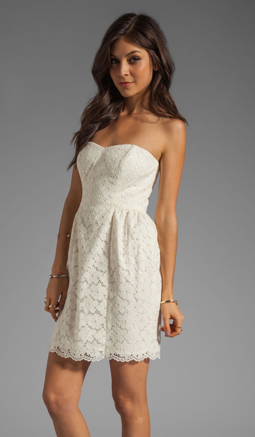 Shoshanna Nicolette Dress in Ivory | REVOLVE