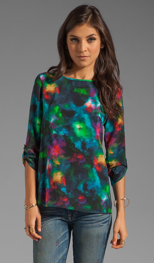 Celestial Watercolor James Blouse
