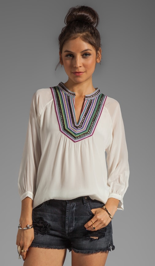 Embroidered Mona Blouse
