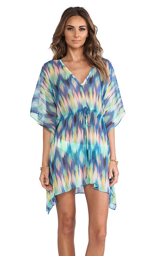Rio Vista Ikat Chiffon Caftan