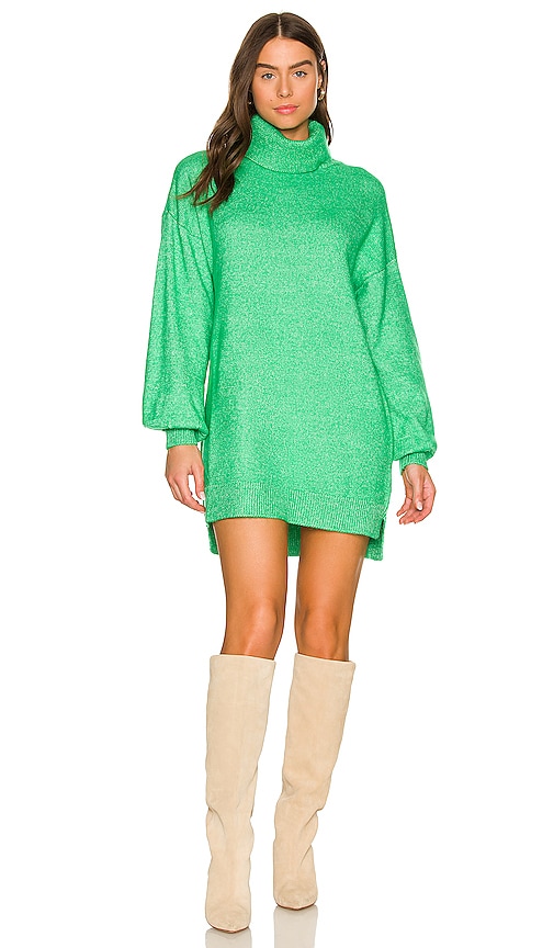 Show Me Your Mumu X REVOLVE Chester Sweater Dress in Kelly Green