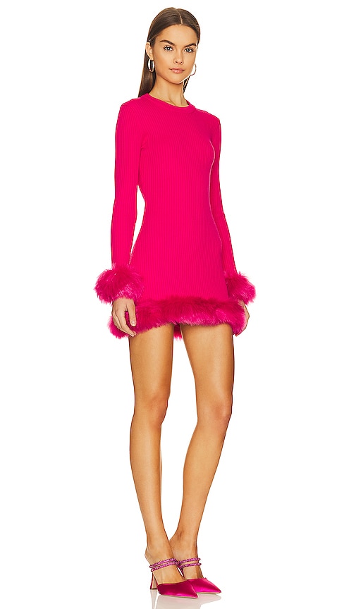 Shop Show Me Your Mumu Fran Mini Dress In Hot Pink