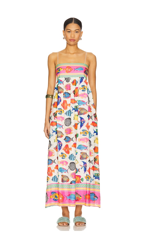 Skylar Maxi Dress in Coral. - size XS (also in L, M, S, XL)
