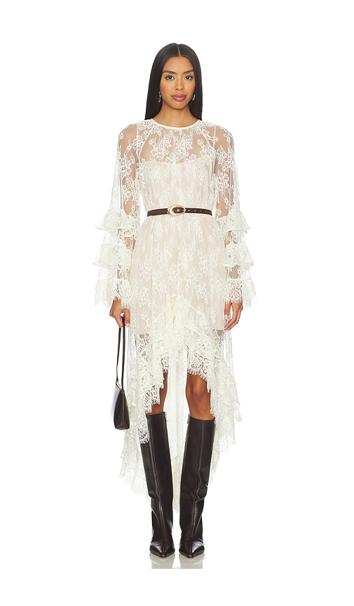 Show Me Your Mumu Joelle Maxi Dress in Dainty White Lace | REVOLVE