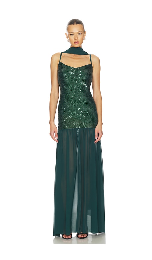 Show Me Your Mumu Dalia Maxi Dress | Green | Size Xs | Shopbop Show Me Your Mumu Dalia Maxi Dress | Green | Size Xs | Shopbop