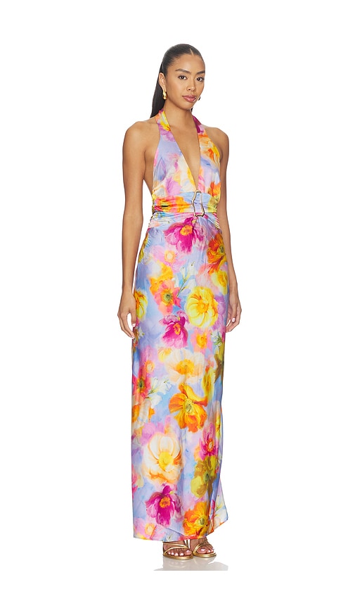Show Me Your Mumu Deep V Maxi Dress | Thumbnail 2 Show Me Your Mumu Deep V Maxi Dress | Thumbnail 2