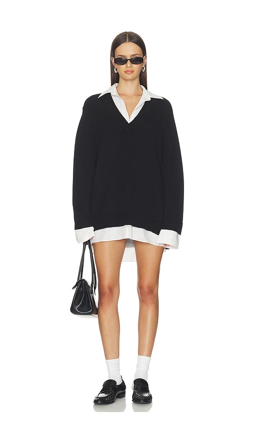 Lyle Collared Sweater Dress