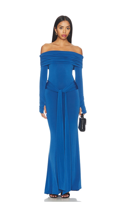 Vanessa Maxi Dress by Show Me Your Mumu in Sapphire Blue