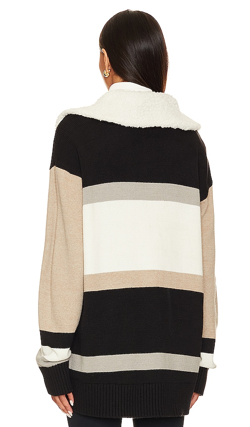  Show Me Your Mumu Pullover Mit Halbem Reissverschluss Weston In Black, White. Größe S. Also In Xs, M, L, Xl. 