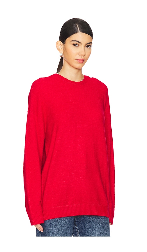 Shop Show Me Your Mumu Feel Good Sweater In Red Knit