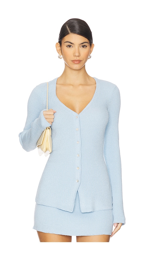 x REVOLVE Button Up Sweater