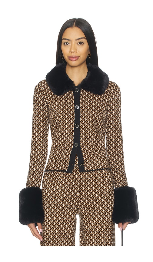 Show Me Your Mumu Chateau Cardigan In Multi