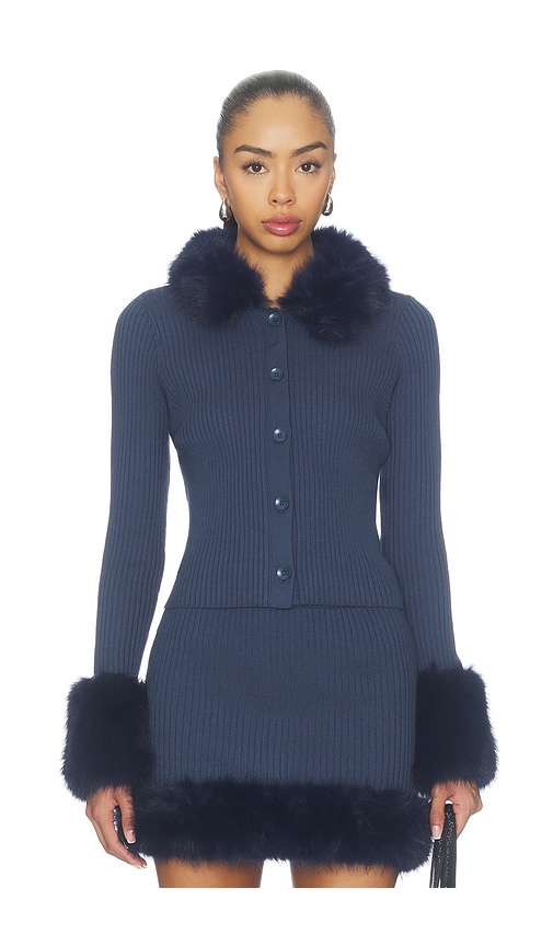 Chateau Cardigan by Show Me Your Mumu in Navy