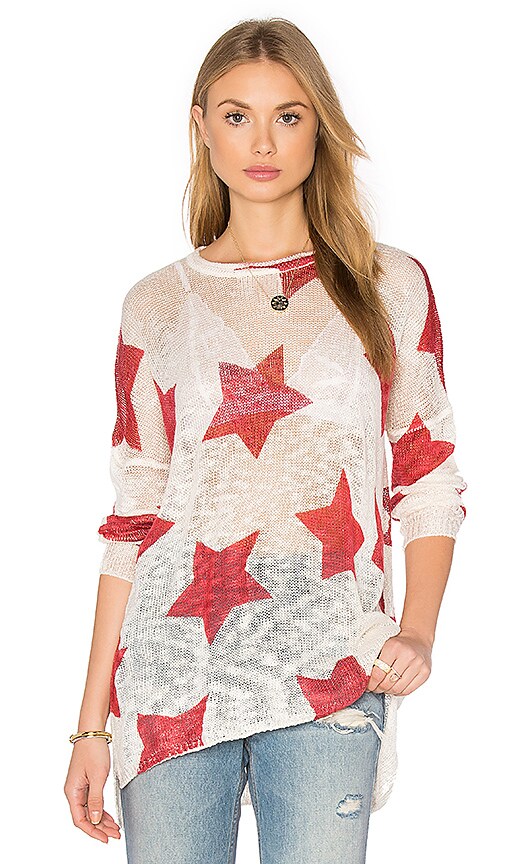 Show Me Your Mumu Bonfire Sweater In Stars Revolve