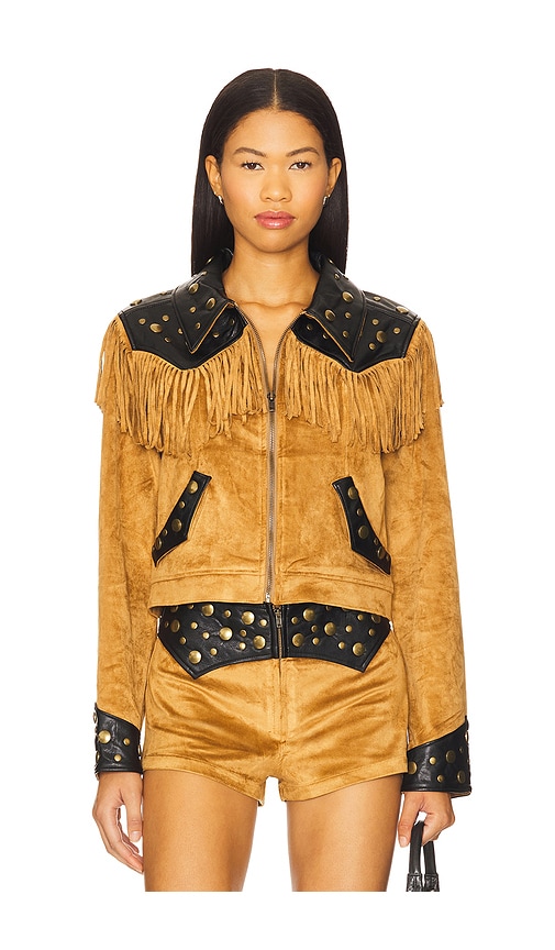 Wilson Jacket in Brown. - size L (also in M, S, XL, XS) - Show Me Your Mumu - Modalova