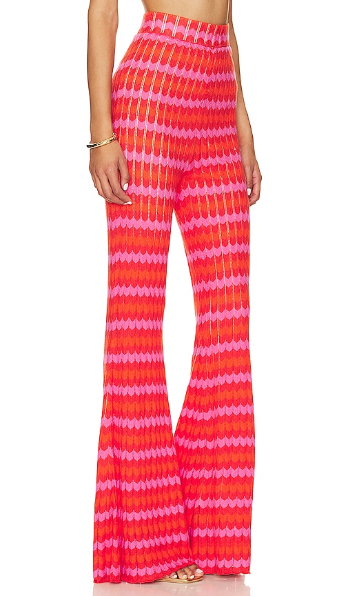 Shop Show Me Your Mumu Susie Pants In Red,orange