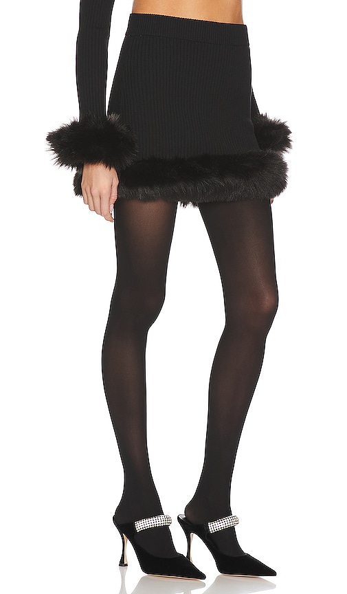 Shop Show Me Your Mumu Fran Mini Skirt In Black