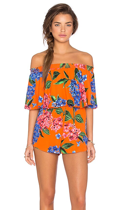 Show Me Your Mumu Rosarita Romper in Bahama Bloom | REVOLVE