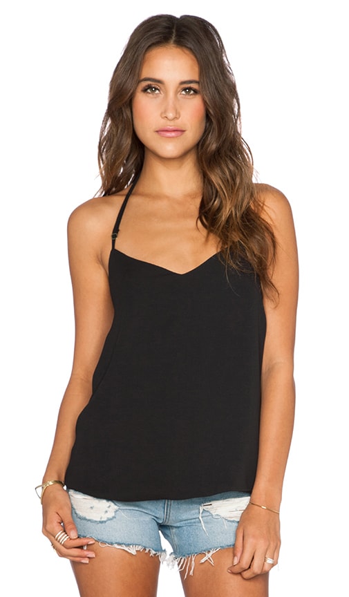 Show Me Your Mumu Andi Top in Black Crisp